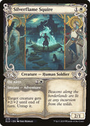 Silverflame Squire // On Alert (Showcase) [Throne of Eldraine] Foil