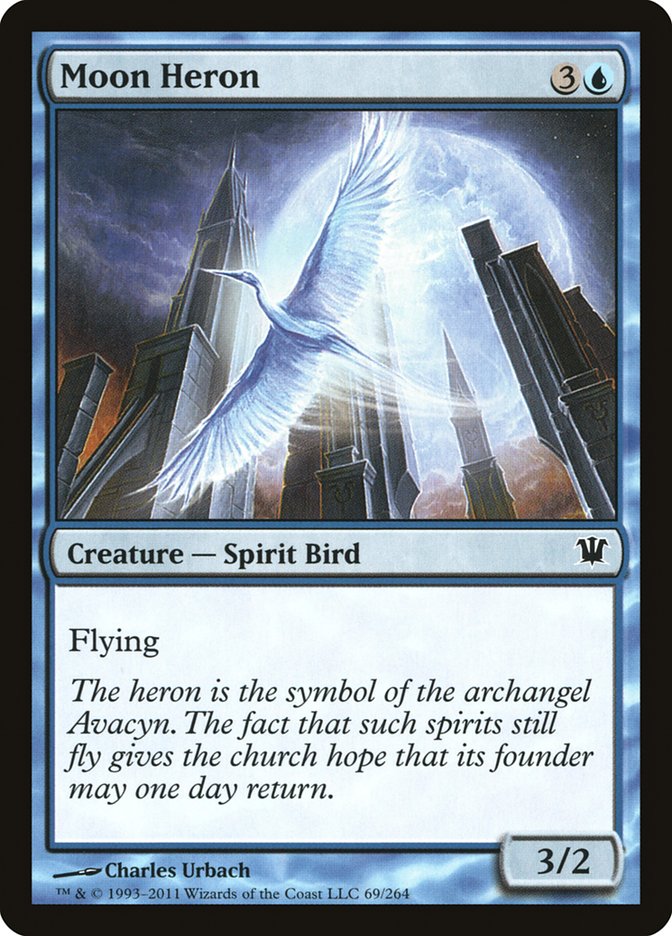 Moon Heron [Innistrad] Foil