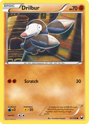 Drilbur (55/108) [Black & White: Dark Explorers] Reverse Holofoil