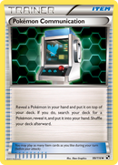 Pokemon Communication (99/114) [Black & White: Base Set] Reverse Holofoil