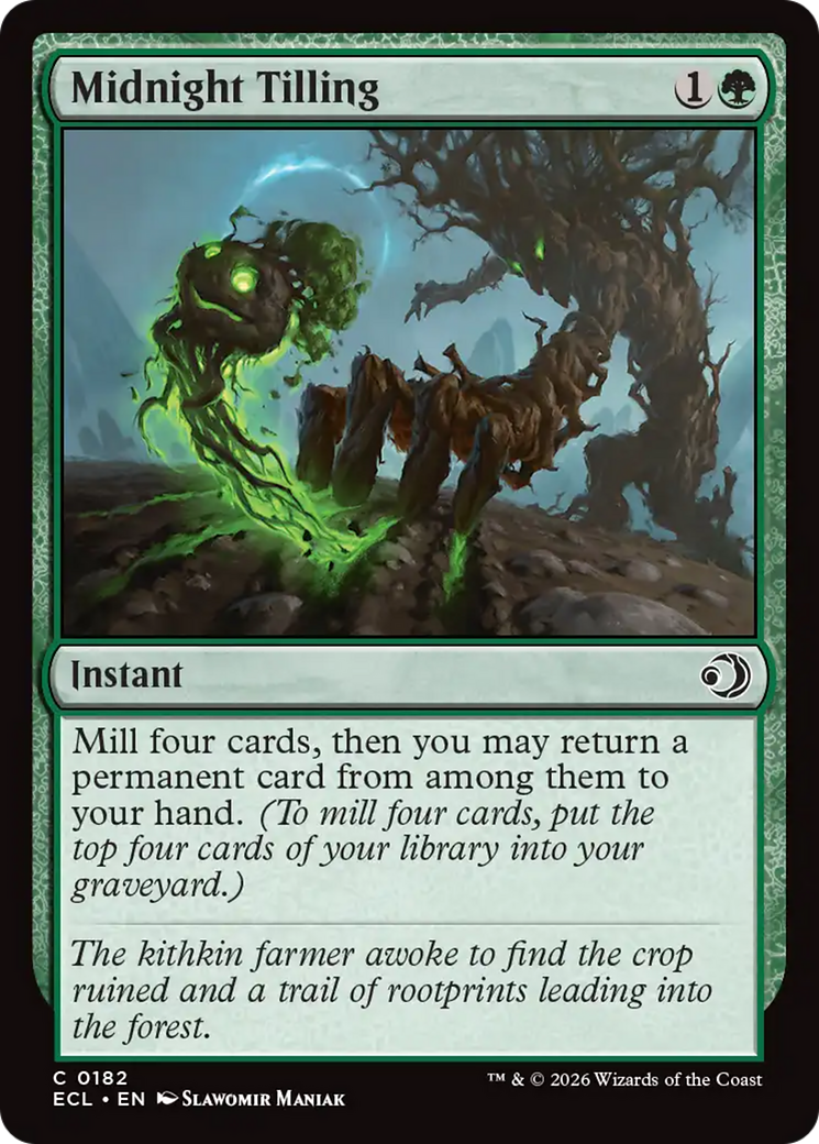 Midnight Tilling [Lorwyn Eclipsed] Foil