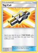 Tag Call (206/236) [Sun & Moon: Cosmic Eclipse] Reverse Holofoil