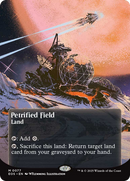 Petrified Field (0077) (Borderless) [Edge of Eternities: Stellar Sights] Foil
