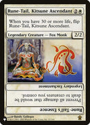 Rune-Tail, Kitsune Ascendant // Rune-Tail's Essence [The List] Foil