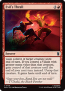 Evil's Thrall [Marvel Super Heroes] Foil