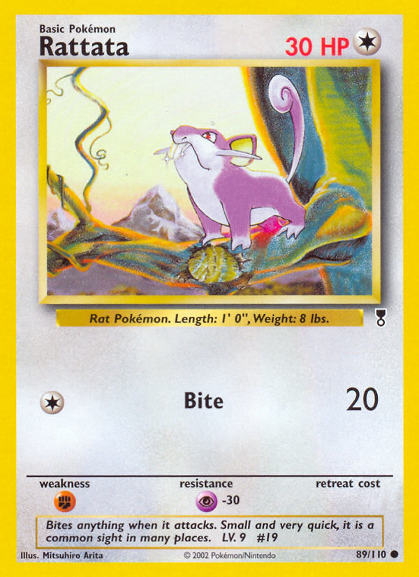 Rattata (89/110) [Legendary Collection] Reverse Holofoil