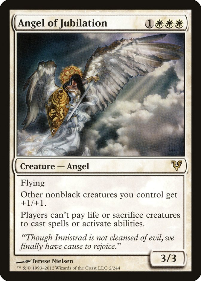 Angel of Jubilation [Avacyn Restored] Foil