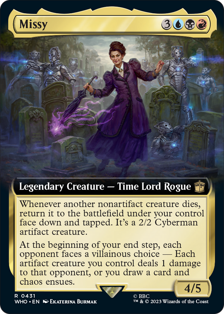 Missy (Extended Art) [Doctor Who] Foil