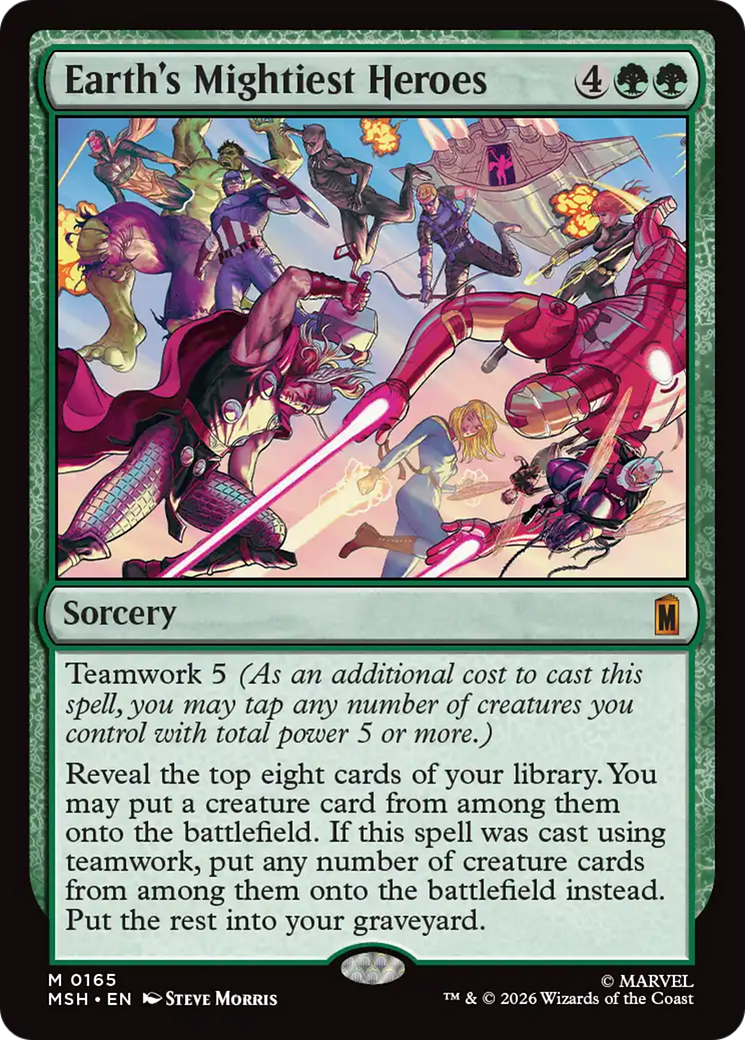Earth's Mightiest Heroes [Marvel Super Heroes] Foil