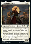 Rasaad yn Bashir [Commander Legends: Battle for Baldur's Gate] Foil