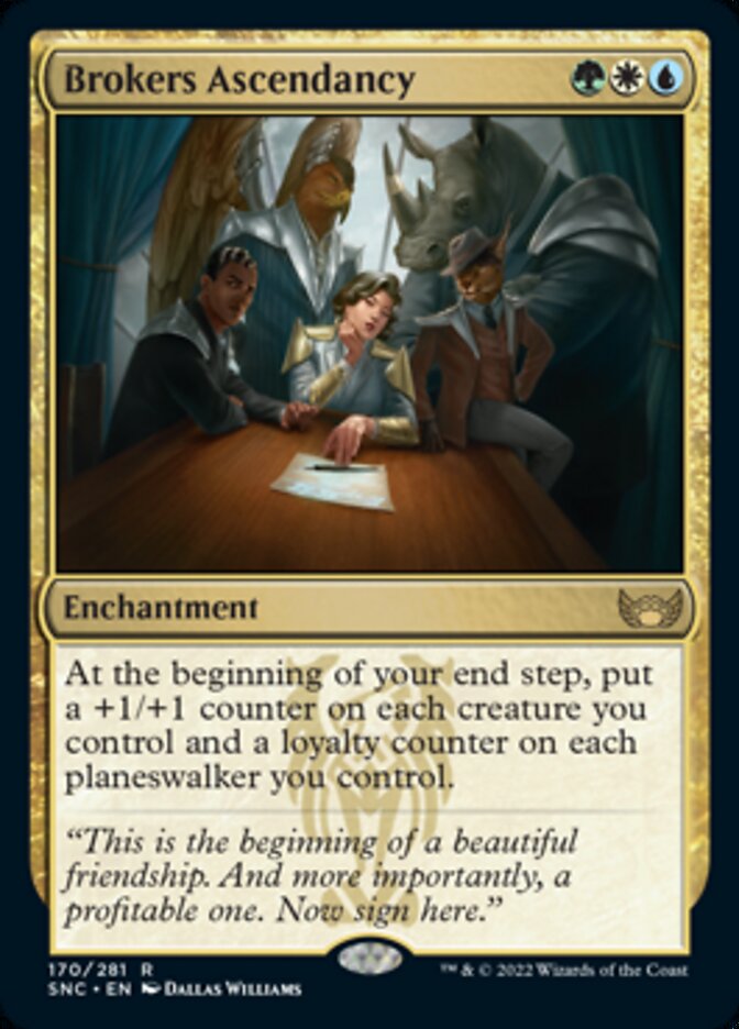 Brokers Ascendancy [Streets of New Capenna] Foil