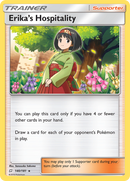 Erika's Hospitality (140/181) [Sun & Moon: Team Up] Reverse Holofoil