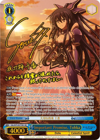 Important Promise, Tohka (DAL/W79-E077SEC SEC) [Date A Live]
