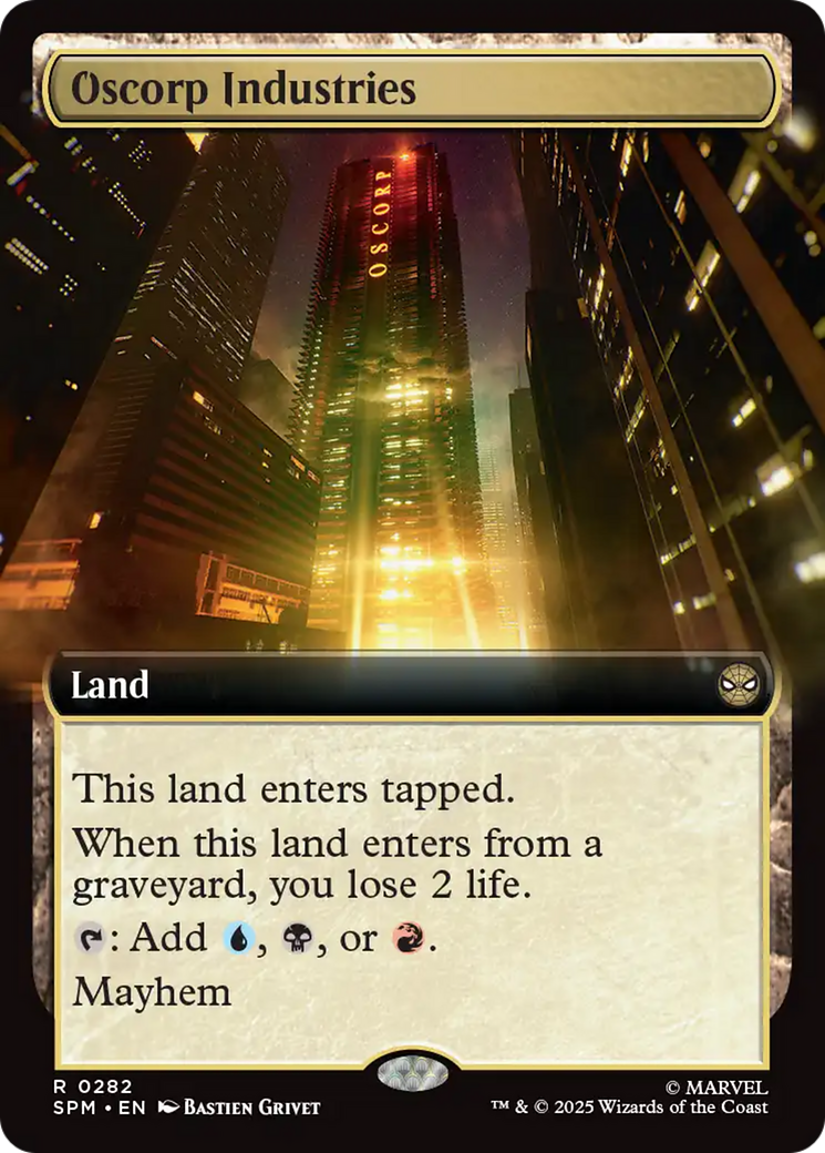 Oscorp Industries (Extended Art) [Marvel's Spider-Man] Foil