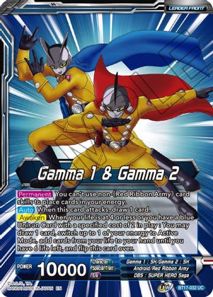 Gamma 1 & Gamma 2 // Gamma 1 & Gamma 2, Newfound Foes (BT17-032) [Ultimate Squad] Parallel Foil