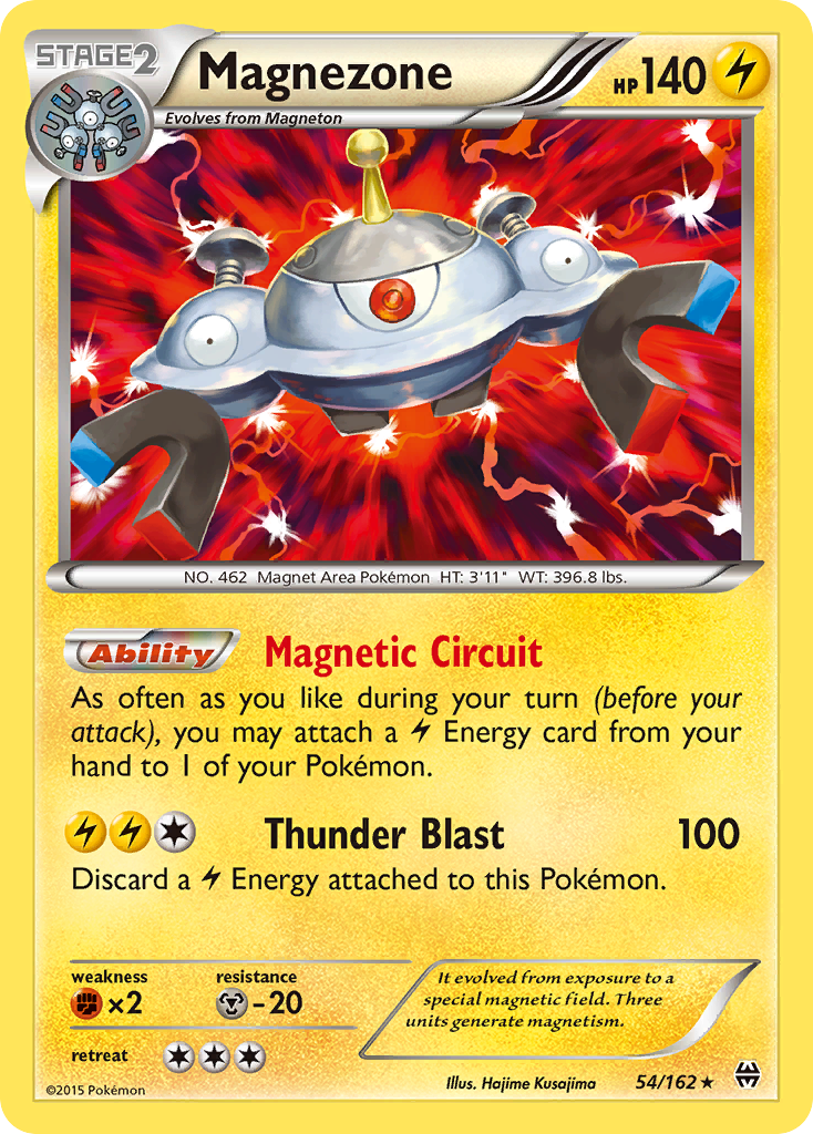 Magnezone (54/162) [XY: BREAKthrough] Reverse Holofoil
