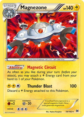 Magnezone (54/162) [XY: BREAKthrough] Reverse Holofoil