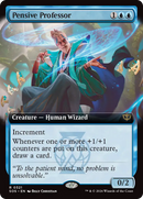 Pensive Professor (Extended Art) [Secrets of Strixhaven] Foil