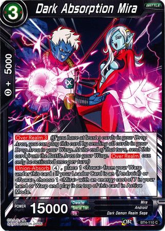 Dark Absorption Mira (BT4-110) [Colossal Warfare] Parallel Foil