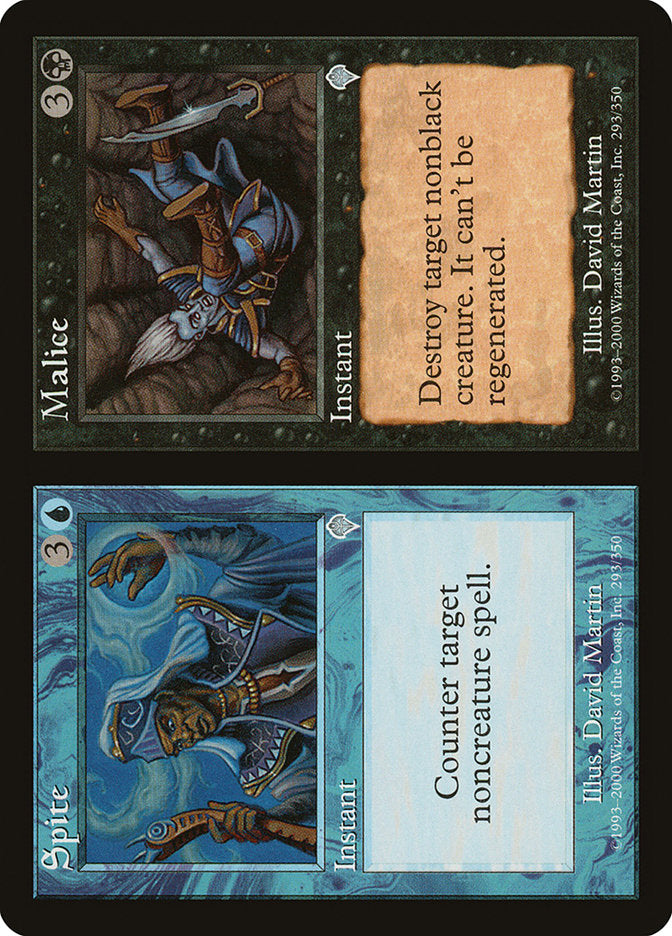 Spite // Malice [Invasion] Foil