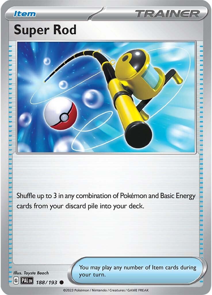 Super Rod (188/193) [Scarlet & Violet: Paldea Evolved] Reverse Holofoil