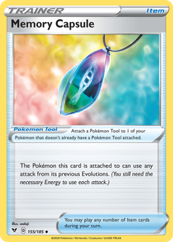 Memory Capsule (155/185) [Sword & Shield: Vivid Voltage] Reverse Holofoil