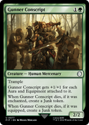 Gunner Conscript [Fallout] Foil