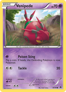 Venipede (38/98) [Black & White: Emerging Powers] Reverse Holofoil