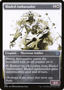 Bladed Ambassador (Showcase Ichor) [Phyrexia: All Will Be One] Foil