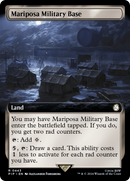 Mariposa Military Base (Extended Art) [Fallout] Foil