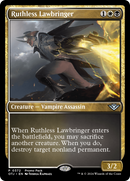 Ruthless Lawbringer (Promo Pack) [Outlaws of Thunder Junction Promos] Foil
