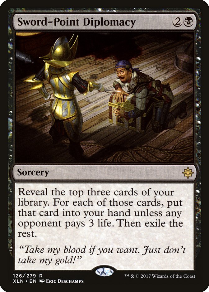 Sword-Point Diplomacy [Ixalan] Foil