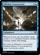 Efficient Construction [Commander Masters] Foil