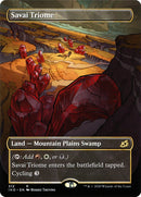 Savai Triome (Showcase) [Ikoria: Lair of Behemoths] Foil
