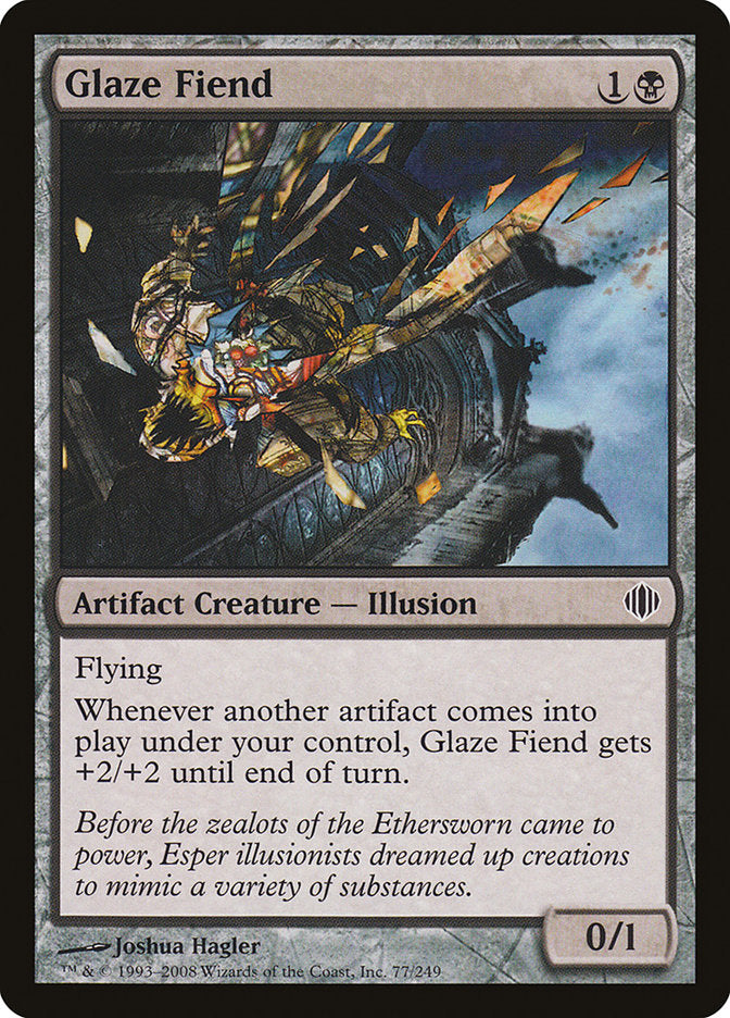 Glaze Fiend [Shards of Alara] Foil