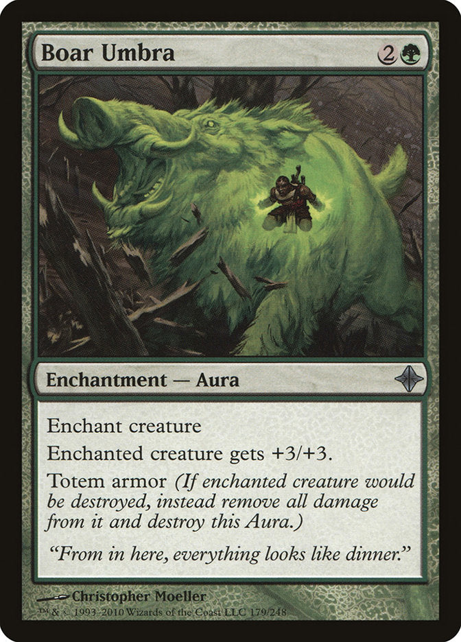 Boar Umbra [Rise of the Eldrazi] Foil