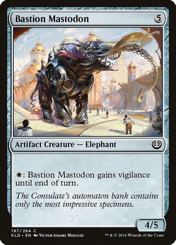 Bastion Mastodon [Kaladesh] Foil