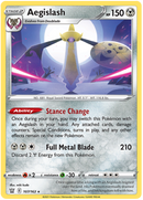Aegislash (107/163) (107/163) [Sword & Shield: Battle Styles] Reverse Holofoil