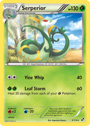 Serperior (5/114) (Cracked Ice Holo) (Theme Deck Exclusive) [Black & White: Base Set] Reverse Holofoil