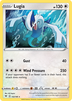 Lugia (132/185) [Sword & Shield: Vivid Voltage] Reverse Holofoil