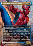 Sensational Spider-Man (Borderless) [Marvel's Spider-Man: Eternal-Legal] Foil