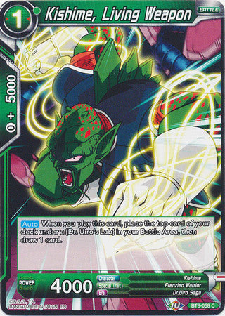 Kishime, Living Weapon (BT8-058) [Malicious Machinations] Parallel Foil