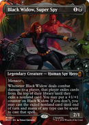 Black Widow, Super Spy (Borderless) (0347) [Marvel Super Heroes] Foil