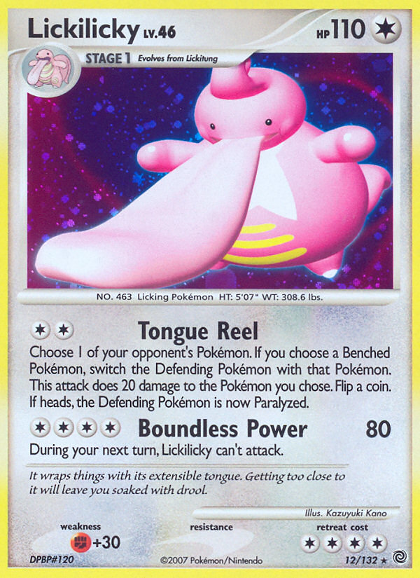 Lickilicky (12/132) [Diamond & Pearl: Secret Wonders] Reverse Holofoil