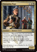 Snooping Page [Secrets of Strixhaven] Foil