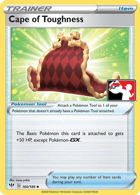 Cape of Toughness (160/189) [Prize Pack Series One] Holofoil
