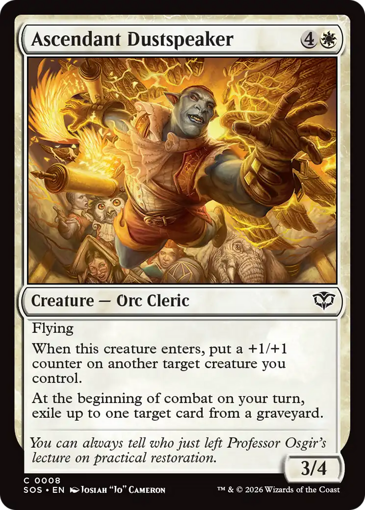 Ascendant Dustspeaker [Secrets of Strixhaven] Foil