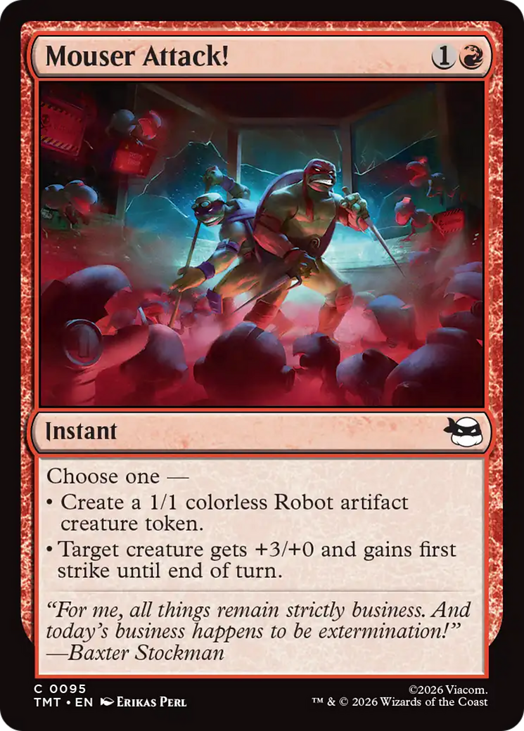 Mouser Attack! [Teenage Mutant Ninja Turtles] Foil