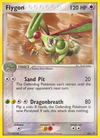 Flygon (025) [Nintendo: Black Star Promos] Holofoil