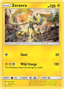 Zeraora (52/181) [Sun & Moon: Team Up] Reverse Holofoil